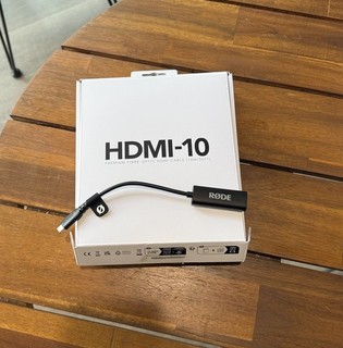 Rode Fibre Optic Cable/Rode HDMI to USC Converter