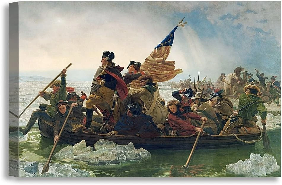 Arte de la Guerra Revolucionaria de Emanuel Leutze - Impresión Giclee 36x24 para Personalización Foto 3 de 4