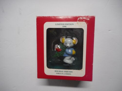 Vintage Roundy's 1996 Holiday Friends Limited Edition Collectible In Box.