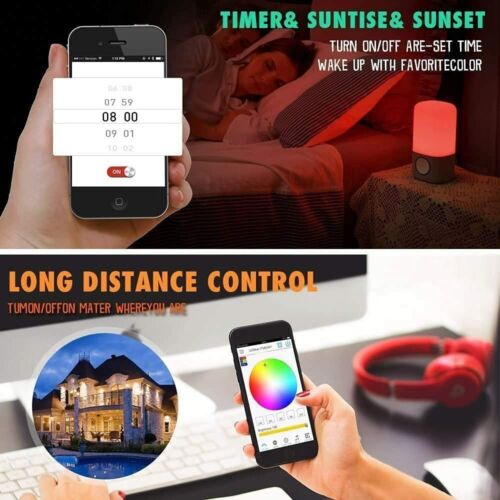 16.4ft 300LED Alexa Smart Home WIFI Wireless RGB Waterproof Strip Light Kit 5050 - Picture 22 of 39