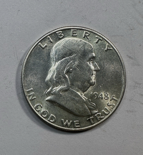 1948-D Franklin Half Dollar 0118