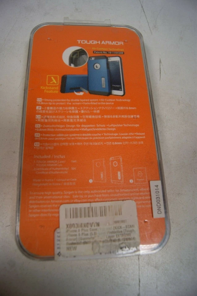 Funda protectora resistente Spigen para iPhone 6 Plus (con soporte) SGP11053 Foto 2 de 2