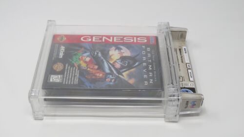 New Batman Forever Sega Genesis Factory Sealed Video Game! Wata Graded 7.5 B+ - Picture 6 of 7