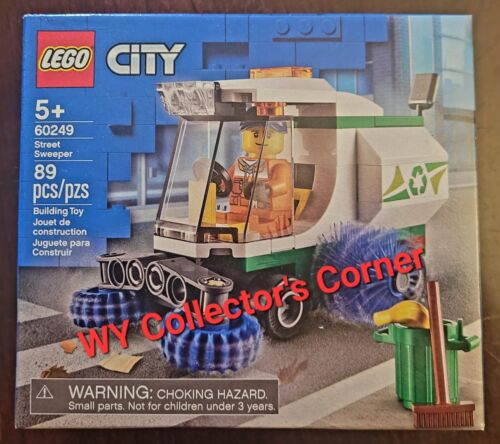 Retired LEGO CITY Set 60249 Street Sweeper New in Factory Sealed Box - Picture 1 of 8