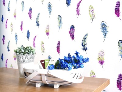 Holden Decor Mehrfarbige Liatris Vliestapete 90769