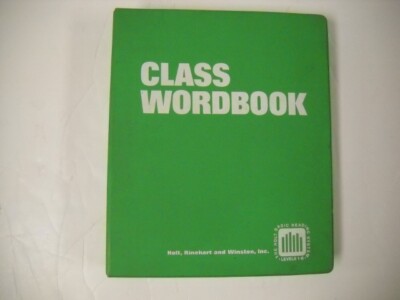 Vintage Sight Word Binder 40 Page Lined Write-On Wipe-Off With Alphabetized Tabs