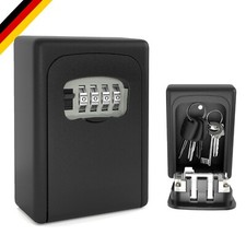 Schlüsseltresor mit Zahlencode, Schlüsselkasten mit 4-Stelligem Zahlencode, S...