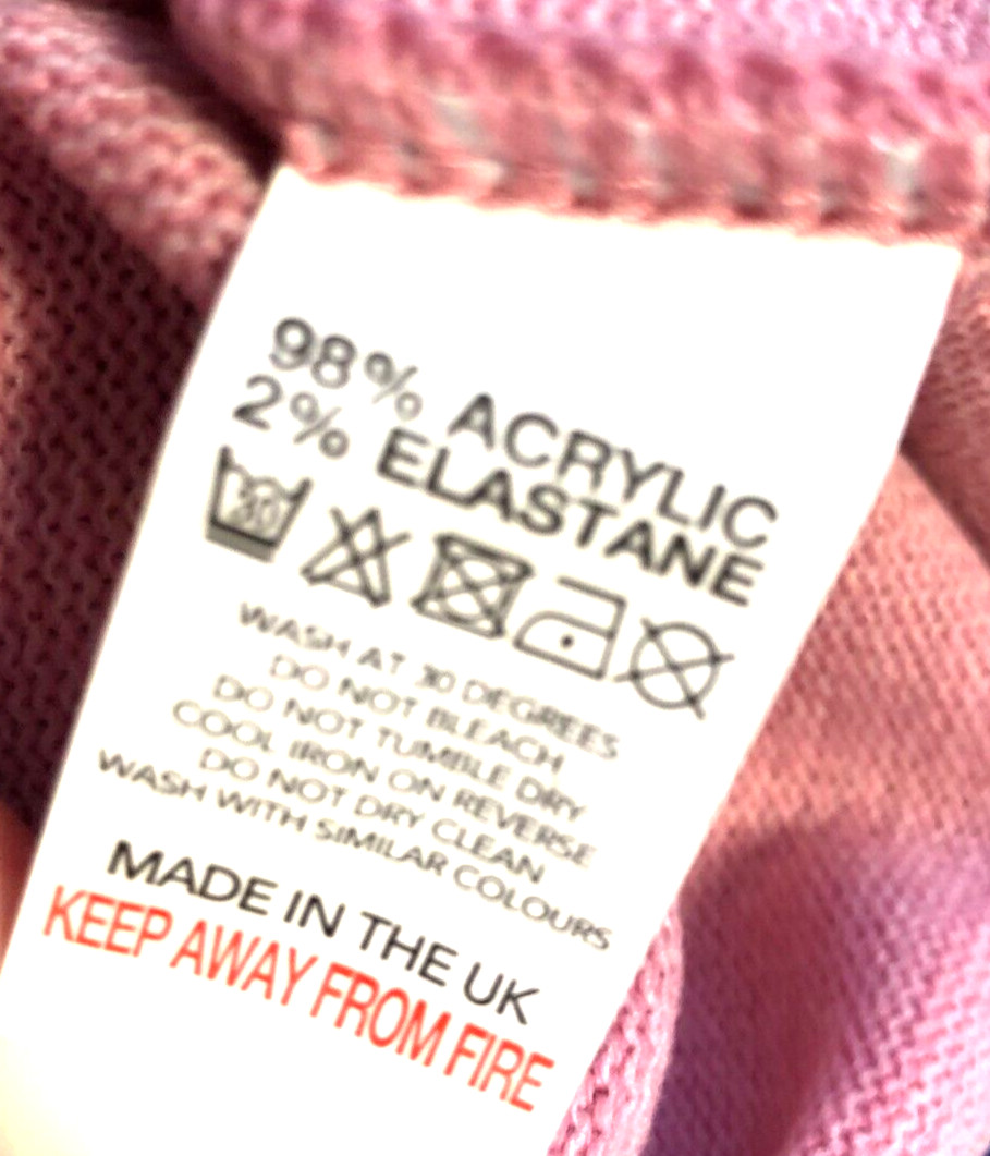 Womens Jumper S/M Pink Roll Neck with Mock Scarf Detail by Monique New+Tags image 6