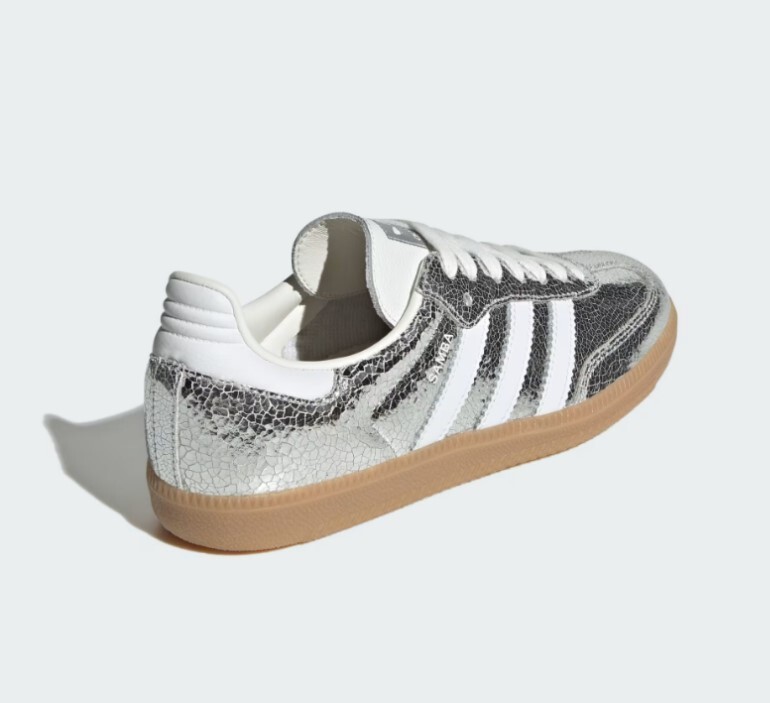 Adidas originals Women's SAMBA OG W Silver Metallic / Cloud