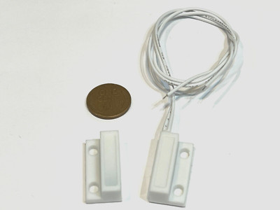 White Latching magnetic reed switch proximity sensor wired Normally opened  E30