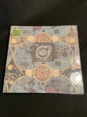 World Map/Globe  Pioneer E-Z Load 12 ''X 12 '' Memory Book - New
