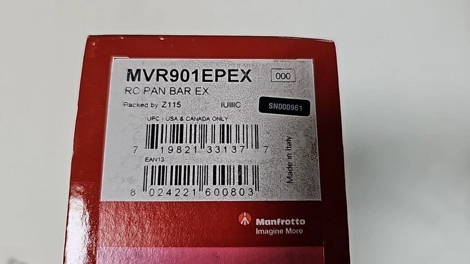 Manfrotto MVR901EPEX Fernbedienung Zoomgriff Sony PMW EX RC PAN BAR- - Bild 4 von 4