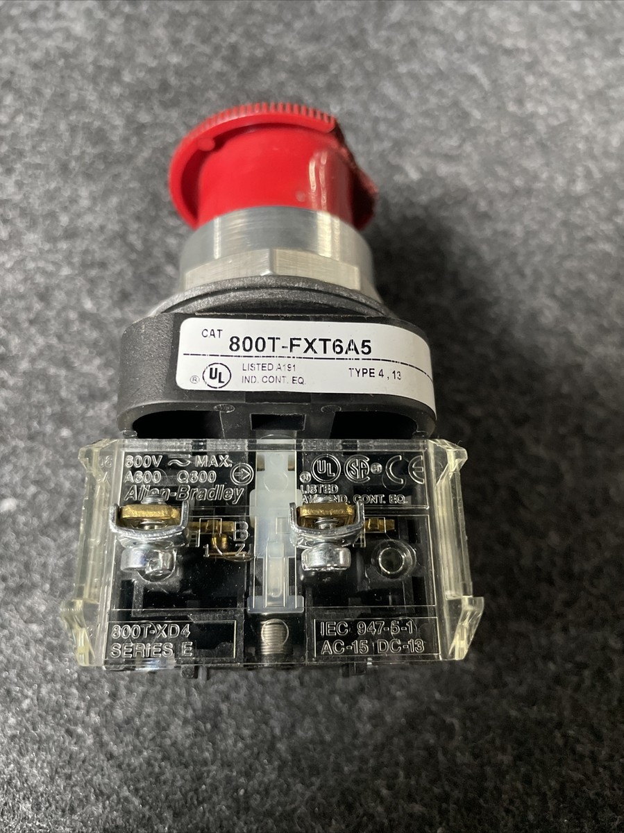 Allen Bradley 800T-FXT6A5 Ser. T (st743B) | eBay