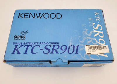 KENWOOD Radio Tuner KTC-SR901 Sirius Satellite Radio Tuner New Open Box Tested