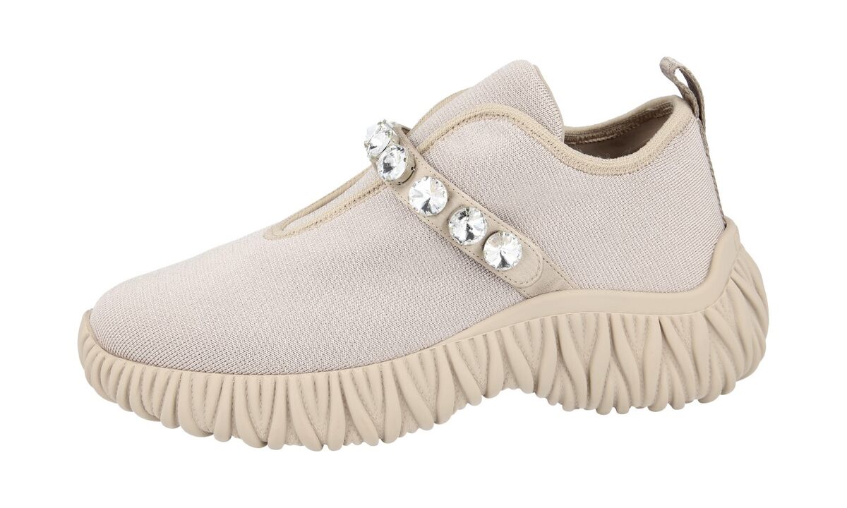 MIU MIU by PRADA Chunky Slip On Sneakers 5S376D Matelasse MIU MIU by PRADA Chunky Slip On Sneakers 5S376D Matelasse