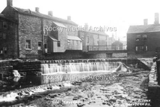 Klm-93 River Colne Weir, Marsden, Yorkshire. Photo