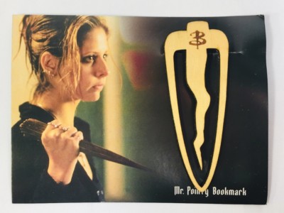 BUFFY THE VAMPIRE SLAYER Mr. Pointy Wood Bookmark Loot Crate EXCLUSIVE ...
