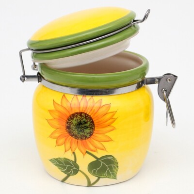 SONNENBLUME - Vorratsdose | Aromadose | Aufbewahrung Deko Sommer Blumen Floral