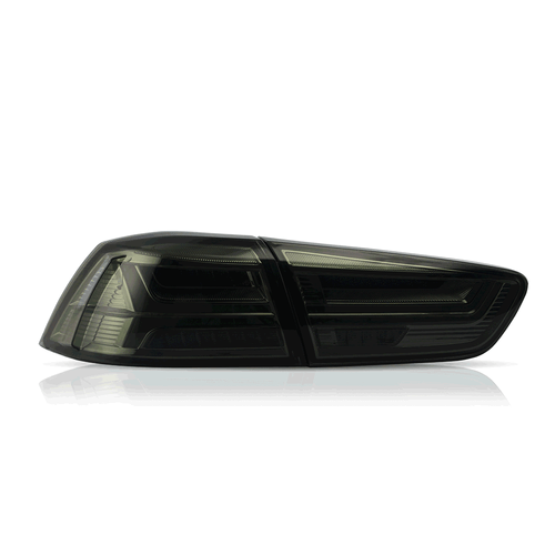 Luces traseras LED de humo VLAND para Mitsubishi Lancer EVO X 2008-2017 secuencial L+H - Imagen 3 de 12
