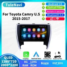 For Toyota Camry 2015-2017 Carplay Car Stereo Radio GPS Multimedia Player Screen