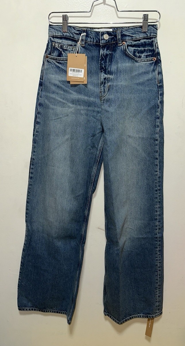 NWT REFORMATION JEANS Cary High Rise Slouchy Wide Leg Jeans in