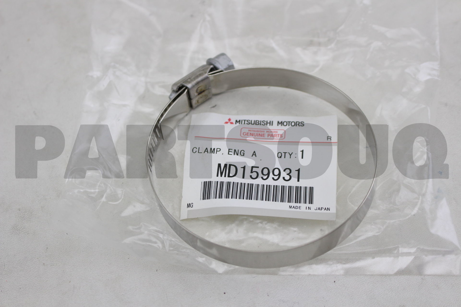 MD159931 Genuine Mitsubishi CLAMP,ENG AIR INTAKE LINE OEM | eBay