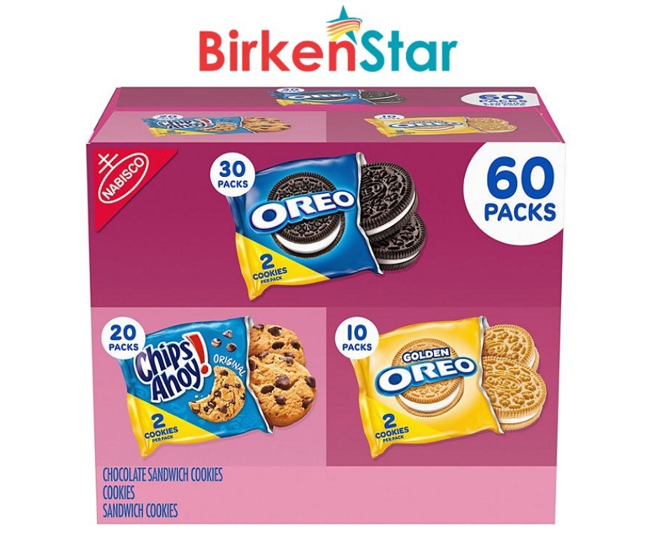 Nabisco Sweet Treats Cookie Variety Pack, OREO & CHIPS AHOY! (60 pk.)Great Price