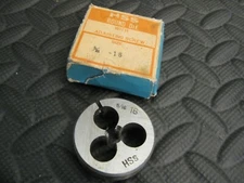 5/16-16 NS Round Split Adjustable Thread Die 1-1/2" HSS Japan