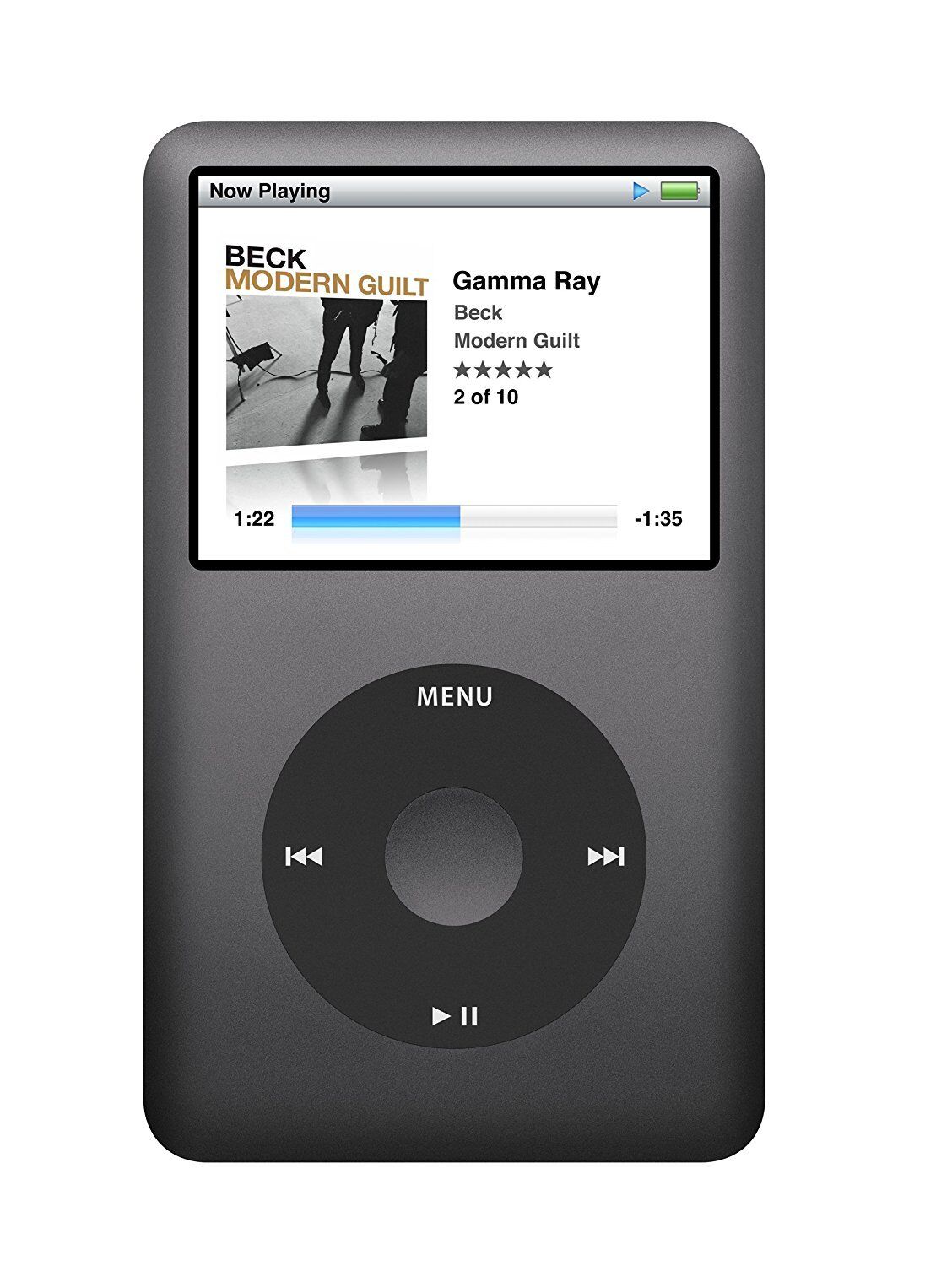 Apple 7th Generation iPod 120GB Black Classic , Very Good Condition, No Retail Packaging