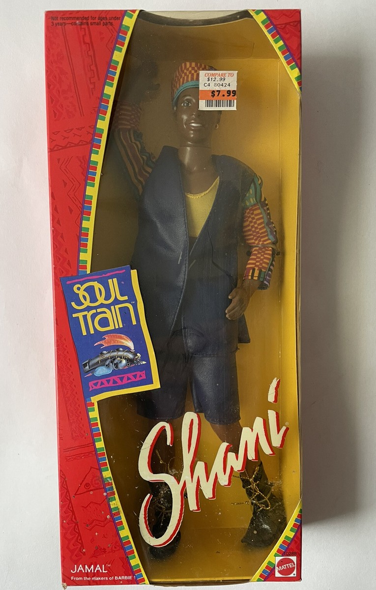 Vintage 1993 Barbie Mattel Shani Soul Train African American Doll