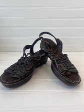 Aerology by Aerosoles Air Dock Women's Size 7 M Brown Wedge Sandal