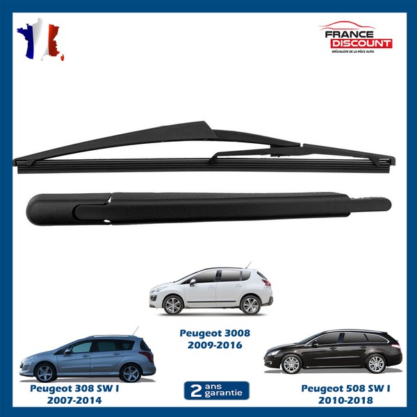 Arm + Besen Scheibenwischer Hintere Nuckel Peugeot 3008 308 508 I - 6429EP-image