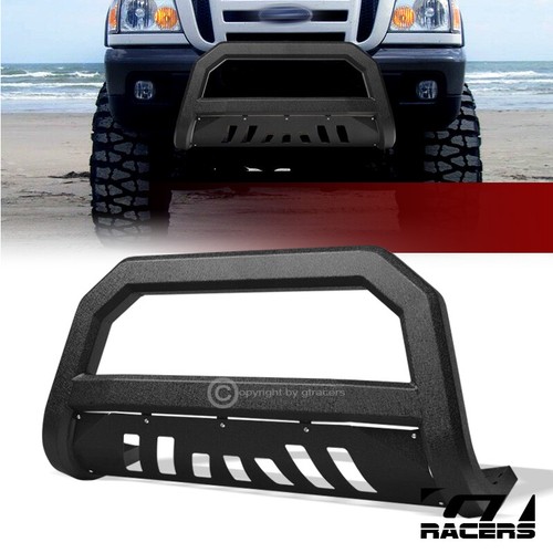 For 1998-2011 Ford Ranger Textured Black AVT Bull Bar Brush Bumper ...
