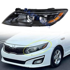 For 2014 2015 Kia Optima Halogen Headlight w/ LED DRL Tube Driver Left w/ Bulb