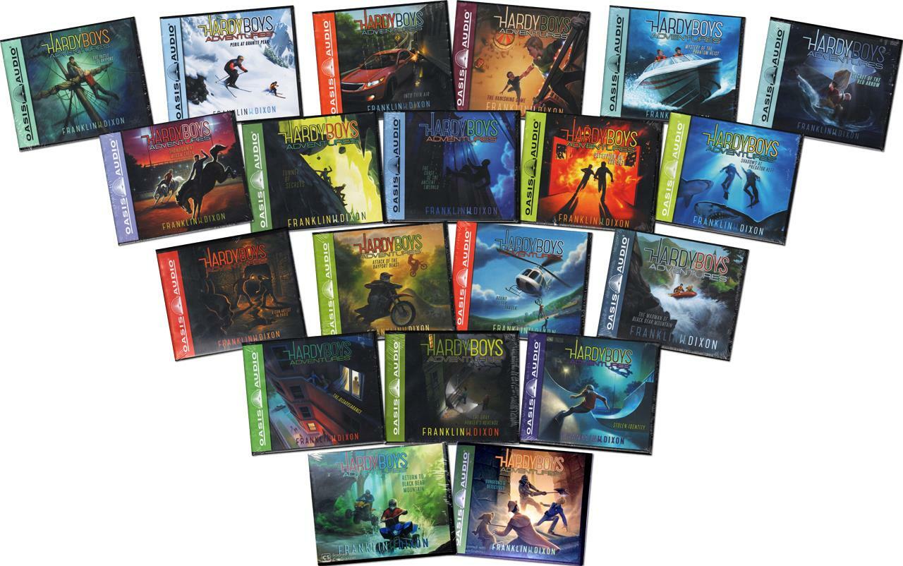 New 20 Sets HARDY BOYS Adventures Series Unabridged Audio CDs Franklin Dixon