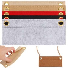 New Multi-Pocket Women Insert Bag Felt Fabric Purse Handbag Organizer Bag Liner