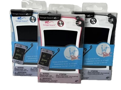 Boogie Board Jot Pocket Reusable LCD Writing Tablet with 4.5  Screen See Detail