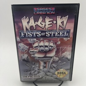 Ka-Ge-Ki Fists of Steel- Sega Genesis - W/ Manual Nice CIB