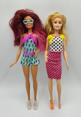 Barbie Fashionistas Dolls Ice Cream Romper W Glasses Polka