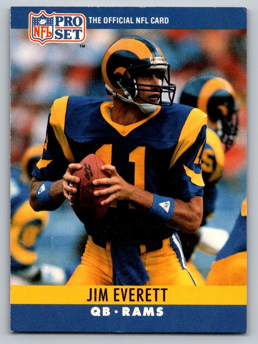 1990 Pro Set - Jim Everett #165