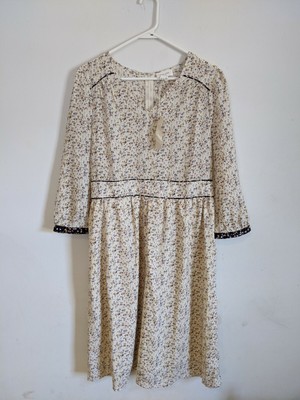 orange creek floral dress