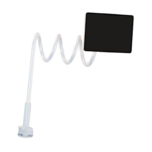 Gooseneck Tablet Mount Holder for Bed Flexible Tablet Arm Clamp for Bed Flexible - Afbeelding 10 van 26