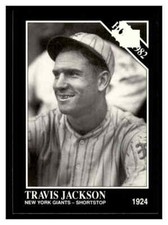 1991 Conlon Collection TSN #42 Travis Jackson