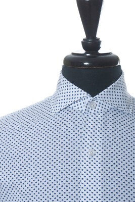 Orian Vintage Classic Slim Fit Floral Print Shirt 29958