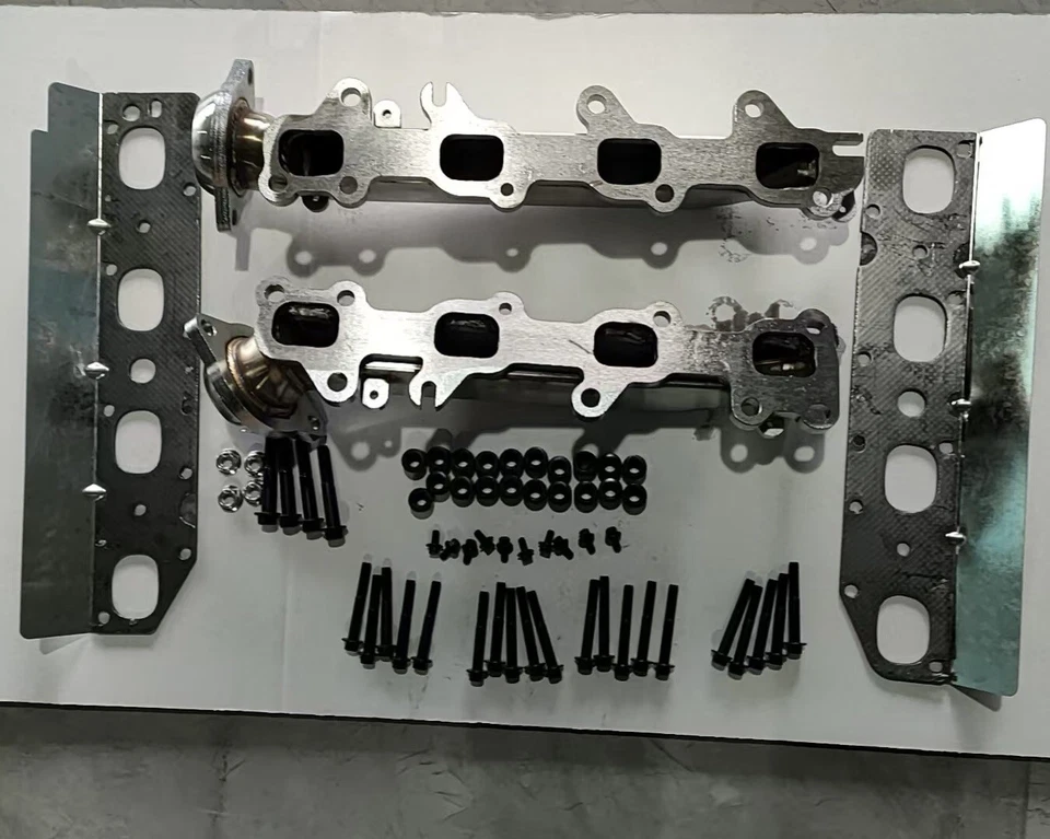 HIGH FLOW SS Manifold Kit for 2009-2024 Dodge Ram 1500 2500 3500 5.7L Hemi - Image 2 of 3