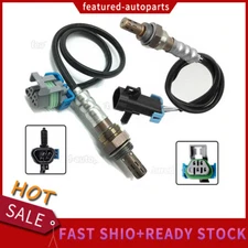 2pcs O2 Oxygen Sensor Up+Downstream For 2009-2012 Chevrolet Malibu L4 2.4L