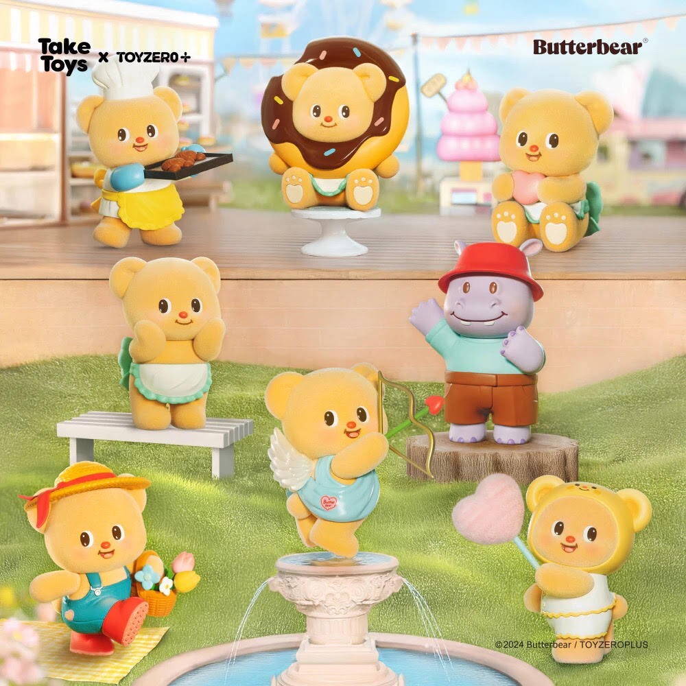 Toyzero Butterbear The Sweet Life Series Blind Box Licensed