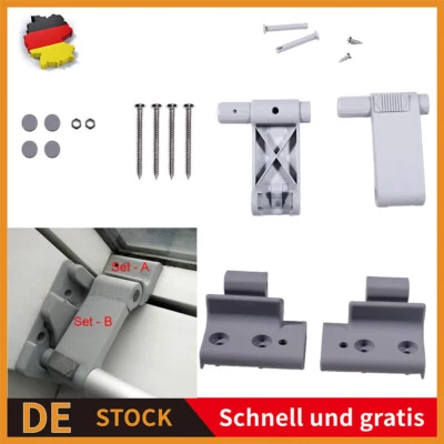 MARKENLOS Ersatzteil Braas Atelier-Griffhebel & Konsole grau Braas Dachfenster Rolladen DE