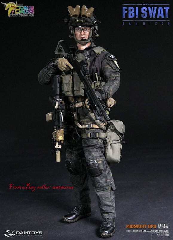 Perfect Damtoys 78044B 1/6 Fbi Swat Team Agent - San Diego