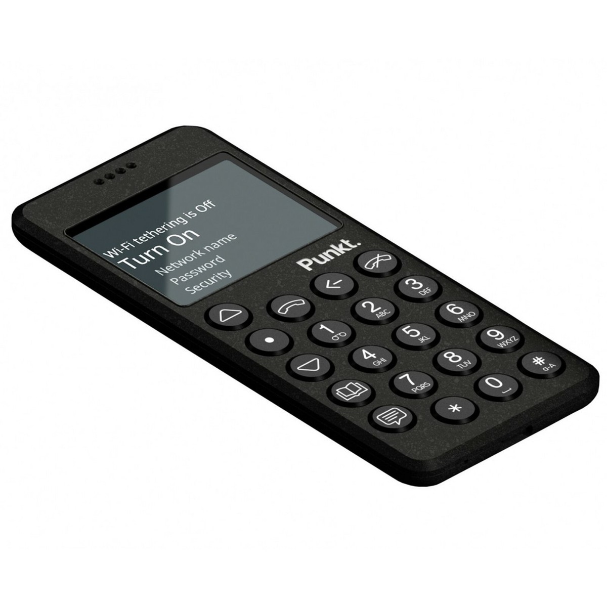 k*o様 Punkt. MP02 グレー 携帯電話本体 Punkt. MP02 Minimalist 4G LTE Cell Phone AT&T/T-Mobile Nano-SIM